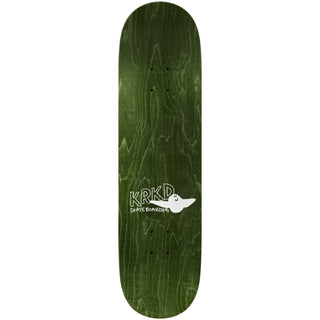 Krooked Skateboard Complete Kamo Wheel Wells White 8.5" x 31.85"