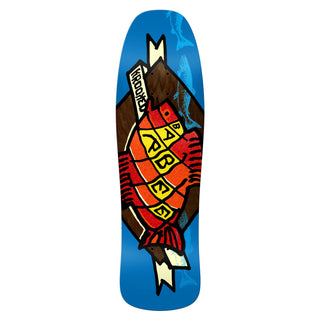 Krooked Skateboard Deck Ray Barbee Trophy Blue 9.5" x 31.75"