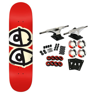 Krooked Skateboard Complete Team Eyes Red 8.38" x 32.25"