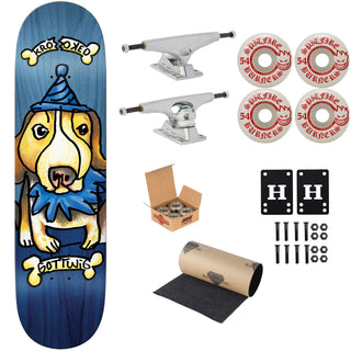 Krooked Premium Skateboard Complete Gottwig Blueberry 8.25" Ft. Krux/Spitfire/Independent