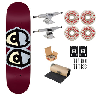 Krooked Premium Complete Skateboard Team Eyes 8.75" Ft. Independent/Spitfire