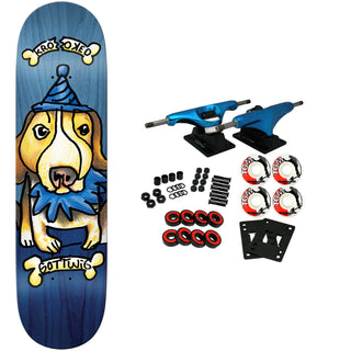 Krooked Skateboard Complete Gottwig Blueberry Blue 8.25" x 32"