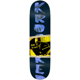 Krooked Premium Skateboard Complete Team BTW 8.25" Ft. Krux/Spitfire/Independent
