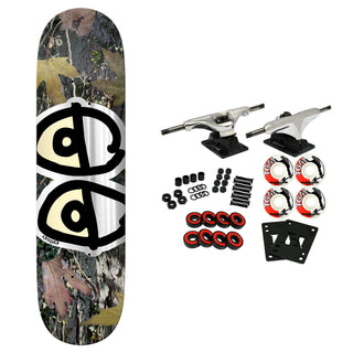 Krooked Skateboard Complete Team Eyes Camo 8.5" x 31.85"