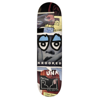Krooked Skateboard Deck Una Nonsense 8.28" x 31.7"