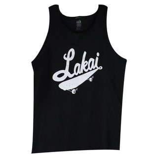 Lakai Shoes Tank Top Logo On Board Black