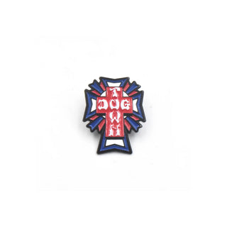 Dogtown Skateboards Pin Cross Logo Enamel Pin USA 1.25"