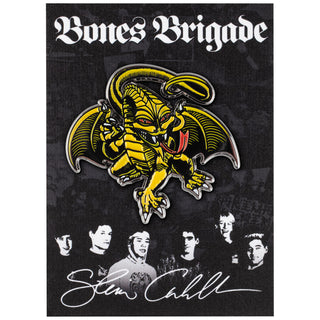 Powell Peralta Lapel Pin Bones Brigade Series 15 Caballero Light Blue