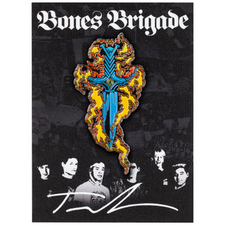 Powell Peralta Lapel Pin Bones Brigade Series 15 Guerrero Yellow