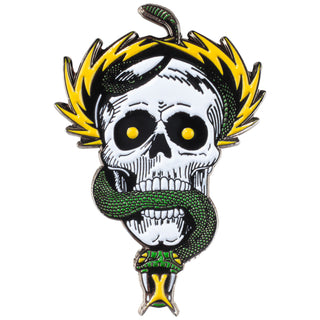 Powell Peralta Lapel Pin Bones Brigade Series 15 McGill White