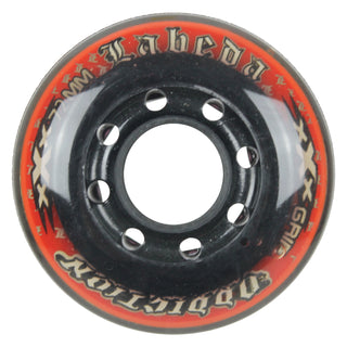 Labeda Roller Hockey Wheels - Addiction 72mm 76A Red/Black (8-Pack)