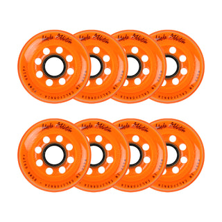 Labeda Roller Hockey Wheels - Addiction 76/80 HiLo 78A Orange (8-Pack)