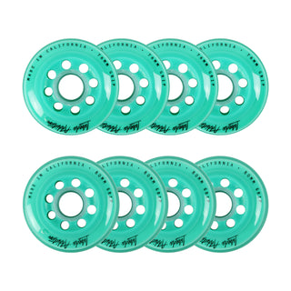 Labeda Roller Hockey Wheels - Addiction 76/80 HiLo 76A Teal (8-Pack)