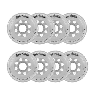 Labeda Roller Hockey Wheels - Addiction 76/80 HiLo 76A White (8-Pack)
