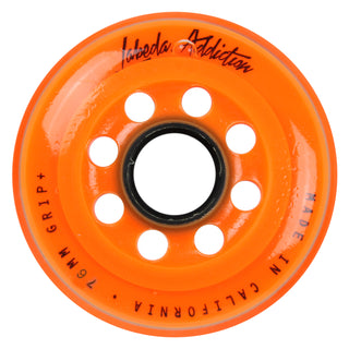 Labeda Roller Hockey Wheels - Addiction 76mm 78A Orange (8-Pack)