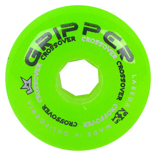 Labeda Roller Hockey Wheels - Gripper Crossover 76/80 HiLo 74A Green (8-Pack)