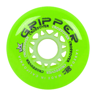 Labeda Roller Hockey Wheels - Gripper Crossover 76/80 HiLo 74A Green (8-Pack)