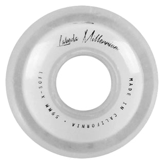 Labeda Roller Hockey Wheels - Millennium Gripper 59mm 74A White (8-Pack)