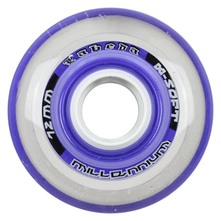 Labeda Roller Hockey Wheels - Millennium Gripper 72mm 74A Purple (8-Pack)