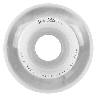 Labeda Roller Hockey Wheels - Millennium Gripper 72mm 74A White (Single)