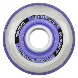Labeda Roller Hockey Wheels - Millennium Gripper 76mm 74A Purple (4-Pack)