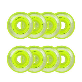 Labeda Roller Hockey Wheels - Millennium Gripper 72/80 HiLo 74A Green (8-Pack)