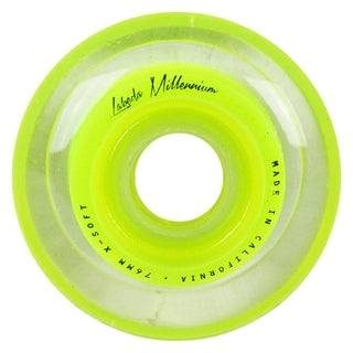 Labeda Roller Hockey Wheels - Millennium Gripper 76mm 74A Green (Single)