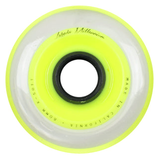 Labeda Roller Hockey Wheels - Millennium Gripper 80mm 74A Yellow (Single)