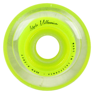 Labeda Roller Hockey Wheels - Millennium Gripper 80mm 74A Green (8-Pack)