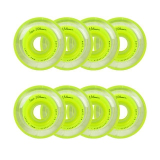 Labeda Roller Hockey Wheels - Millennium Gripper 80mm 74A Green (8-Pack)