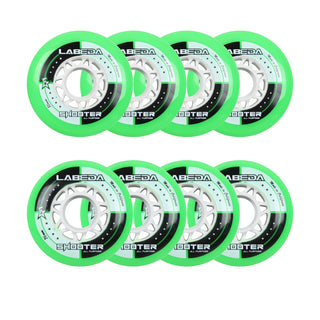 Labeda Roller Hockey Wheels - Shooter 76/80 HiLo 83A Green (8-Pack)