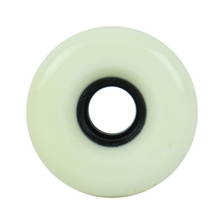 Blank Longboard Wheels 65mm x 45mm White USA Centerset Shaved 82A