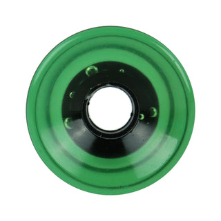 Blank Longboard Wheels 64mm x 45mm Dark Green USA Centerset Smooth 82A