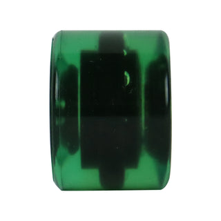 Blank Longboard Wheels 64mm x 45mm Dark Green USA Centerset Smooth 82A