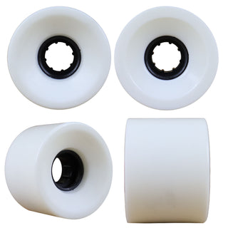 Blank Longboard Wheels 60mm x 43mm White USA Offset 78A