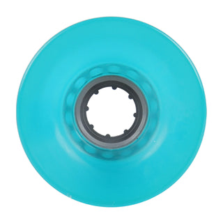 Blank Longboard Wheels 65mm x 45mm Aqua  USA Offset 78A