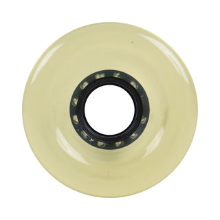 Longboard Wheels 70mm x 42mm 82A Stone Ground Clear 4-Pack