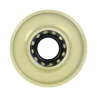 Longboard Wheels 70mm x 42mm 82A Stone Ground Clear 4-Pack