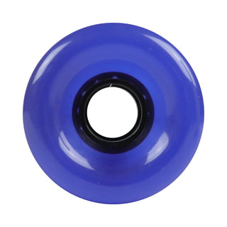 Longboard Wheels 70mm x 42mm 82A Stone Ground Clear Purple 4-Pack