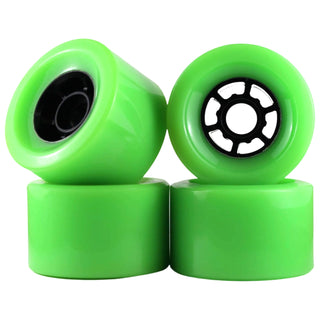 Longboard Wheels 83mm x 52mm 78A Neon Green 4-Pack