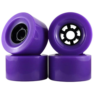 Longboard Wheels 90mm x 52mm 78A Purple 4-Pack