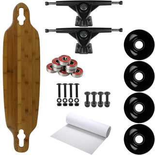 Moose Longboard Complete 9" x 36" Drop Through Bamboo Top
