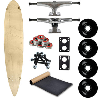 Moose Longboard Complete 9" x 46" Pintail Natural