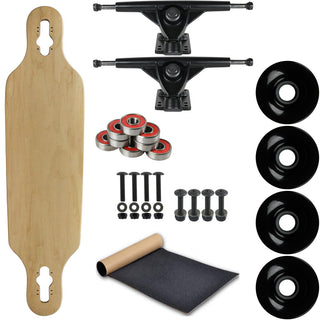 Moose Longboard Complete 9.25" x 36" Drop Through Natural