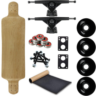 Moose Longboard Complete 10" x 39.8" Drop Down Natural