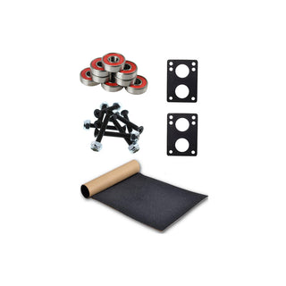 Moose Longboard Complete 9" x 43" Kicktail Black