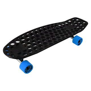 Lander Recycled Skateboard Cruiser Complete Rio 7.75" with 59mm Blue Wheels