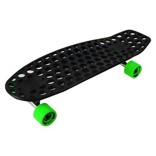 Lander Recycled Skateboard Cruiser Complete Rio 7.75" with 59mm Green Wheels