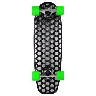 Lander Recycled Skateboard Cruiser Complete Rio 7.75" with 59mm Green Wheels