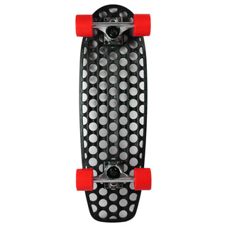Lander Recycled Skateboard Cruiser Complete Rio 7.75" with 59mm Red Wheels